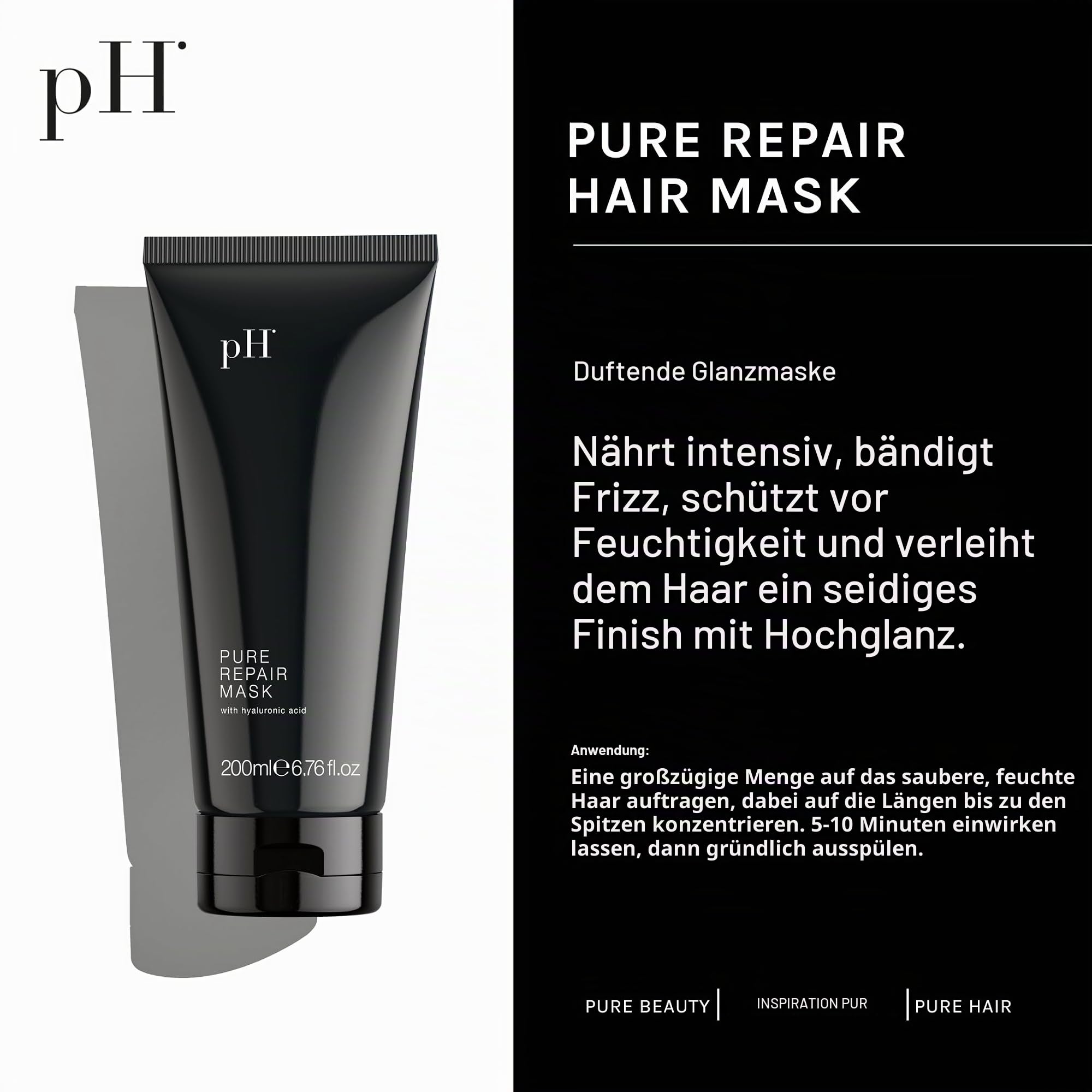 pH laboratories Pure Repair Mask 200 ml