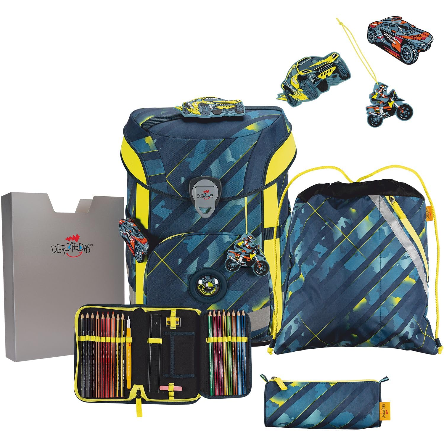 Der das ErgoFlex Easy Speed Challenge, niebieski, ErgoFlex Easy Set