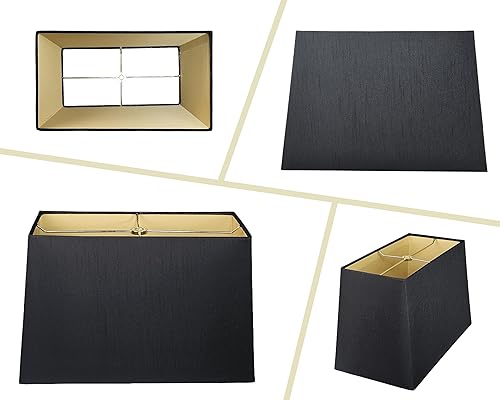 Miniatura 2 de Royal Designs, Inc. Pantalla rectangular de tapa dura, HB-613-14BLK, negro, (6 x 12) x (8 x 14) x 10