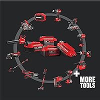 Vista 7 de CRAFTSMAN V20 Cordless Angle Grinder, 4-1/2 inch, Bare Tool Only (CMCG451B)