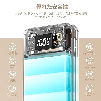 Amazon.co.jp: 【65W急速充電】imuto 65W 27000mAhモバイル