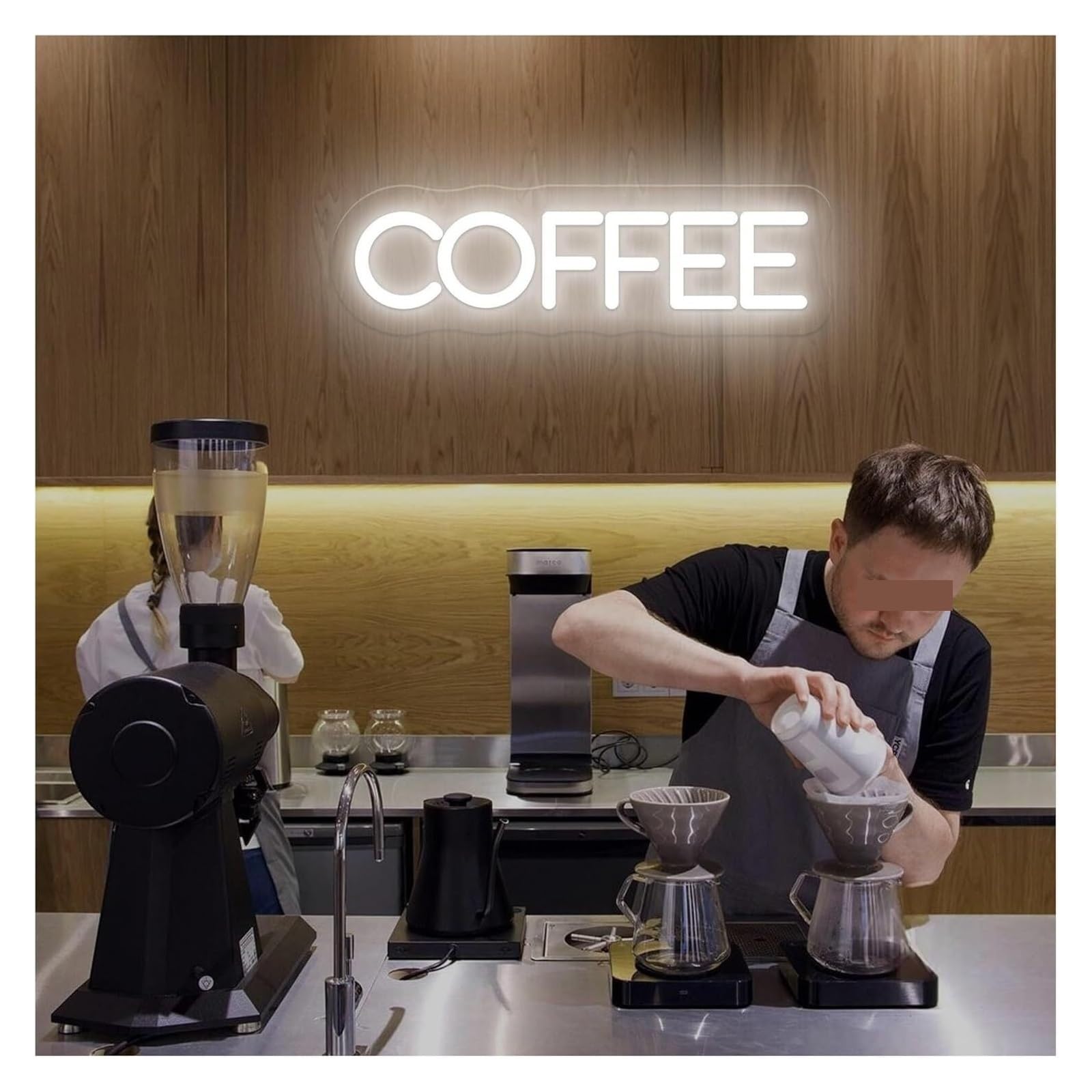 Aextroi neon Lights Sign Neon Signs Light Decor Coffee for Wall