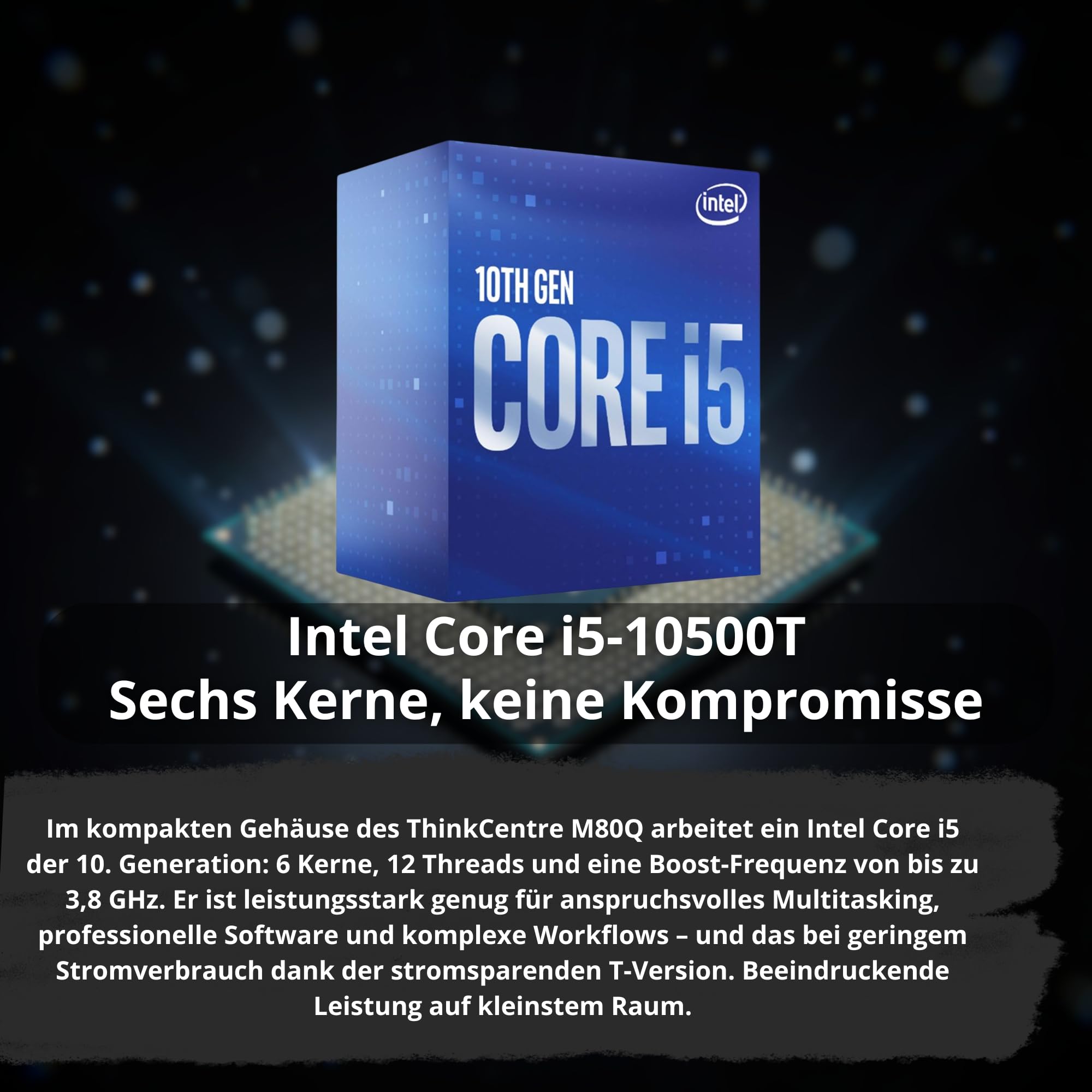 Bundle Lenovo All-in-One 27 Pollici Core i5 10500T 16GB RAM 512GB SSD WiFi USB-C Windows 11 3 Anni Garanzia