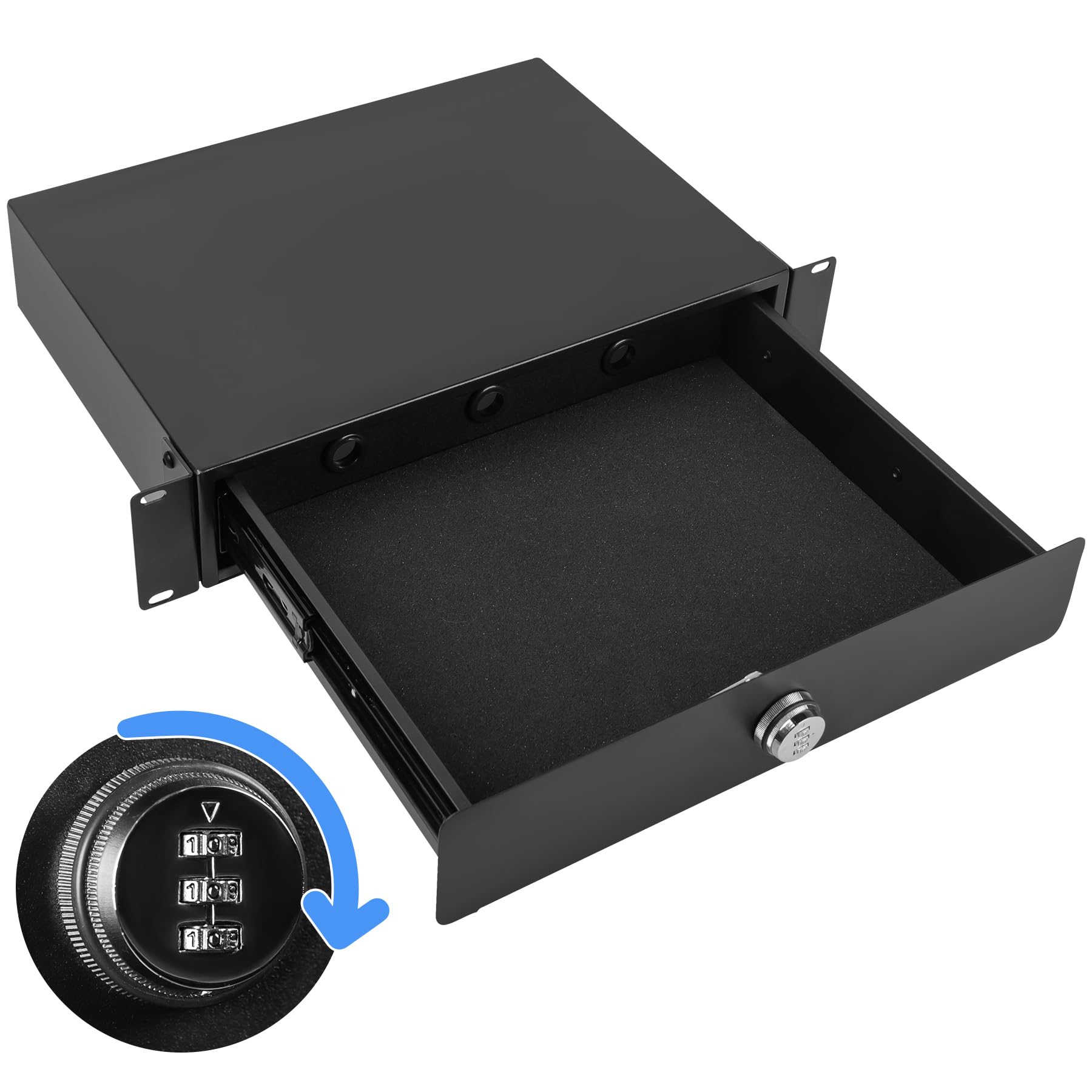 Amazon.com: Eastrexon 2U Rack Mount Drawer, Server Rack