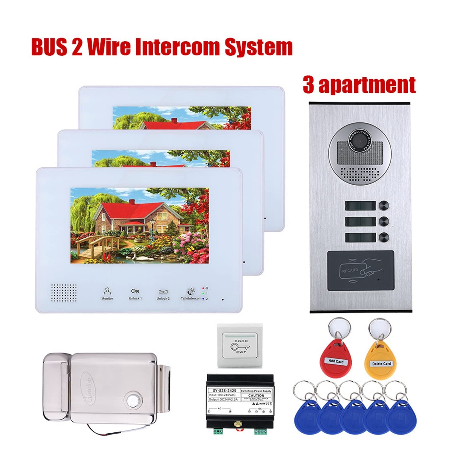 Citofono Da Incasso 2 Famiglie Citofono Video 2 Famiglie Da - Foto 9