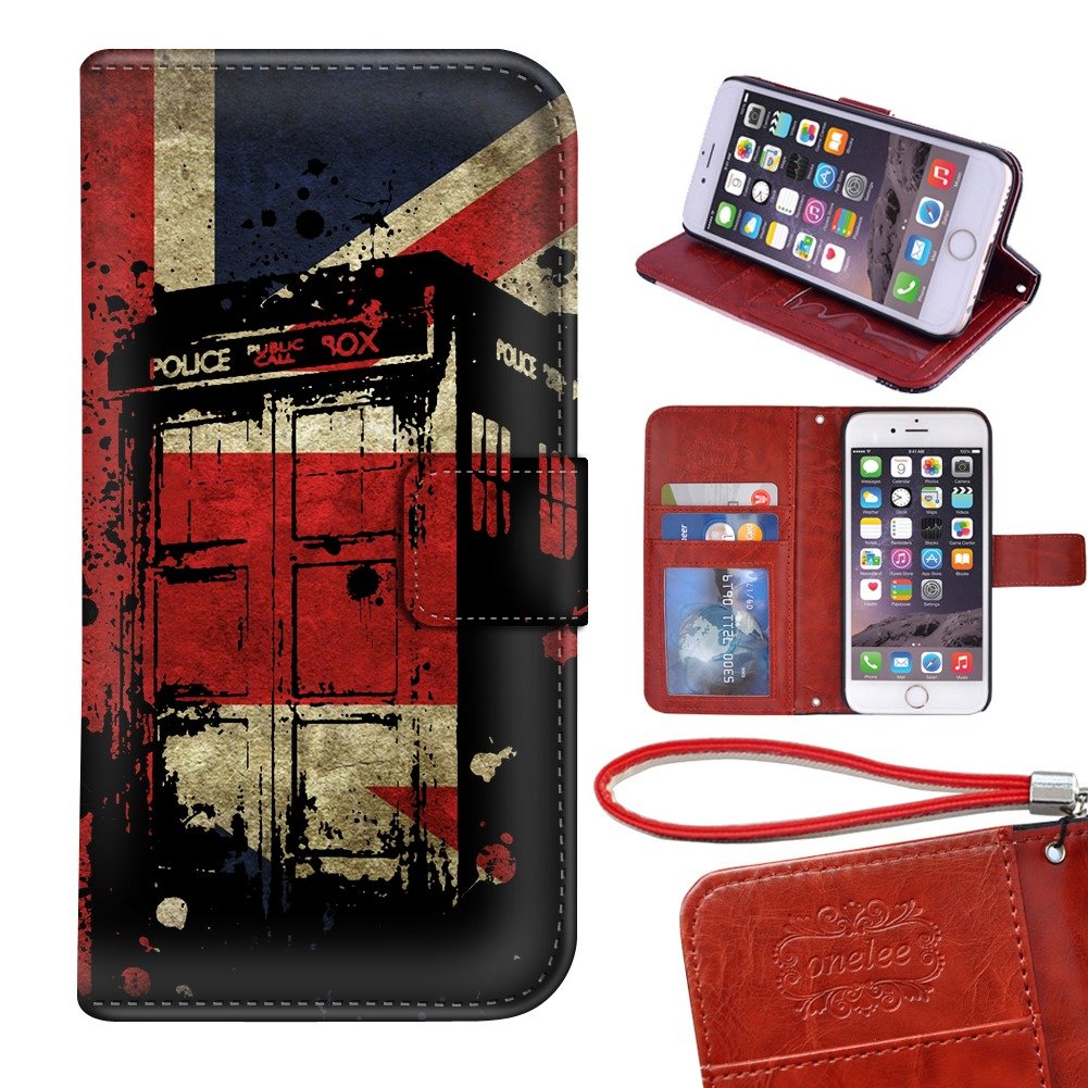 iPhone 6 6s plus Wallet Case[5.5 inch], Customized Doctor Who Premium PU Leather Case for iPhone 6 6s plus with Card Slots