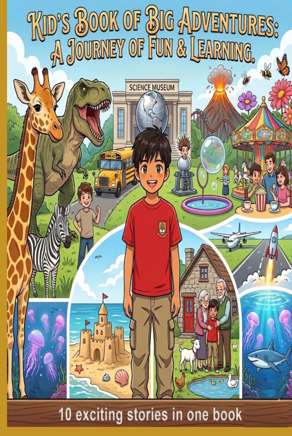 Kid's Book of Big Adventures: A Journey of fun and learning