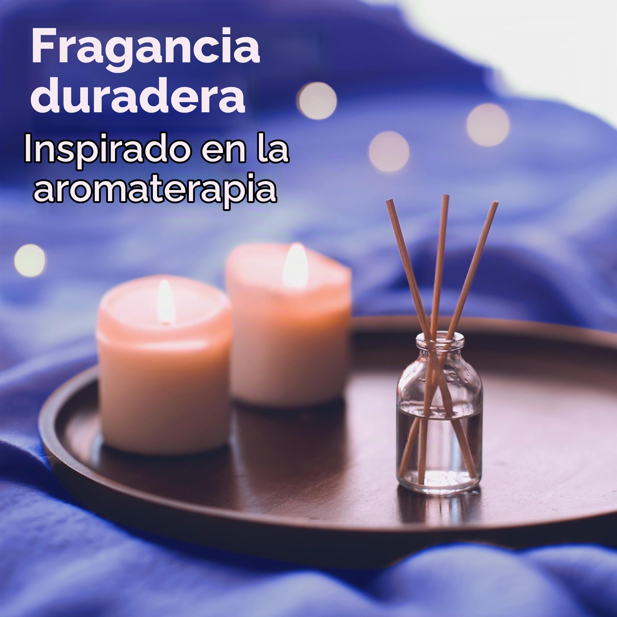 Downy Infusions - Suavizante de tela para ropa líquido, aroma tranquilo, lavanda y vainilla, 56 onzas líquidas (paquete de 2)