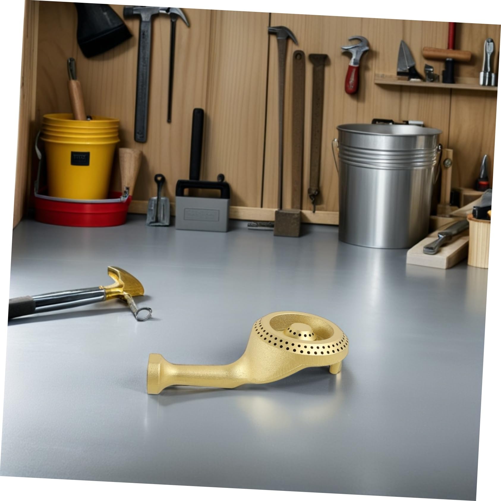 ifundom Testa Bruciatore Gas in Ferro 2 Pezzi per Cucina Domestica Distribuzione Uniforme della Fiamma e Superficie Facile da Pulire