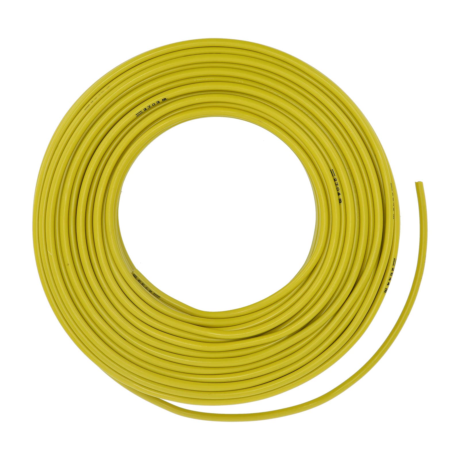 Ausla Przewód Elektryczny Aluminiowy Okrągły Przedłużacz 1 X 10 mm² 328,1 Stopy 7-żyłowy Przewodnik w Izolacji PVC AC300V do Sprzętu AGD Małe Narzędzia Oświetlenie i Mierniki