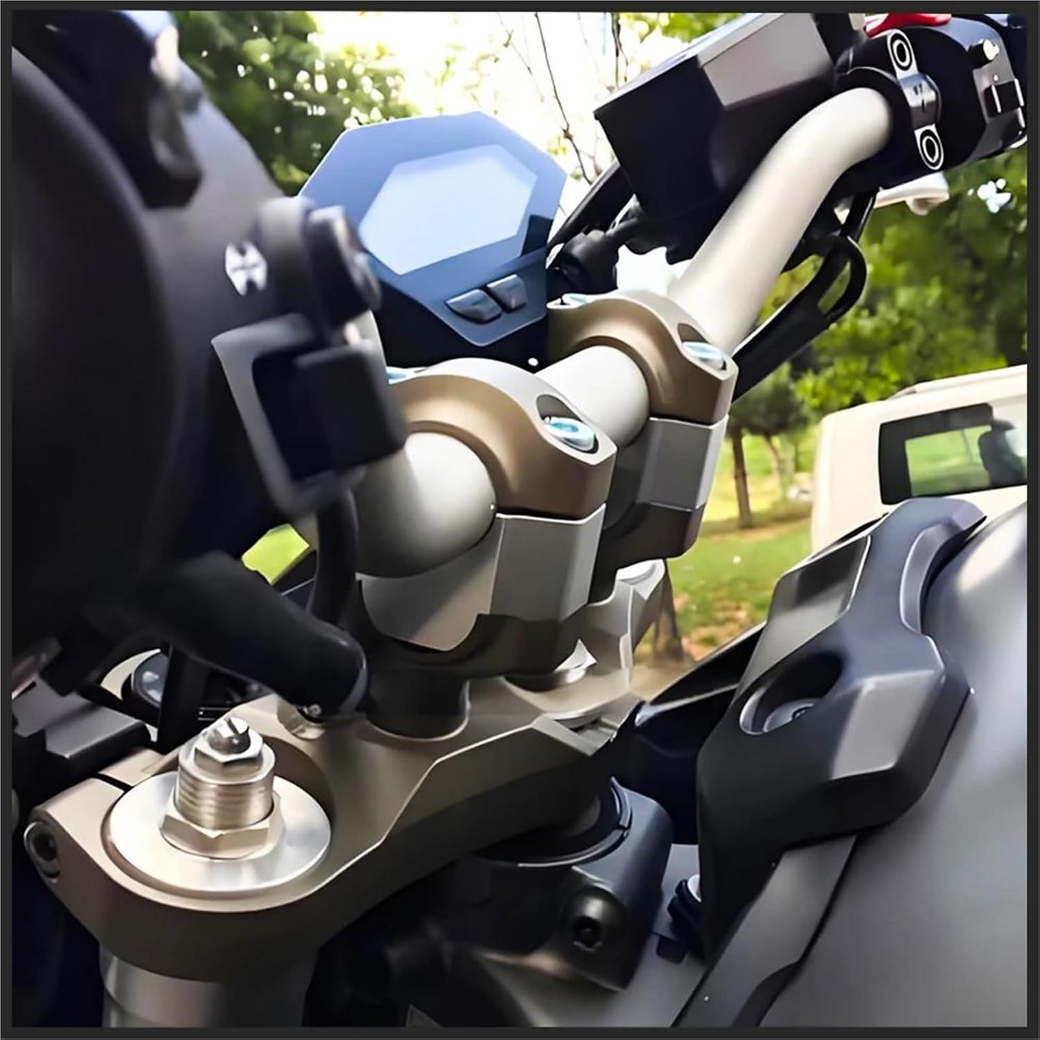 HLKNPG（ハッピー） ハンドルバーライザー オフセッ に適合するヤマハ XSR900 XSR 900 XSR-900 2016-