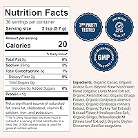 Vista 2 de Live Conscious Beyond Brew - Alternativa al café - Baja cafeína - Complejo de hongos con melena de león, Reishi, Cordyceps y Chaga para un enfoque