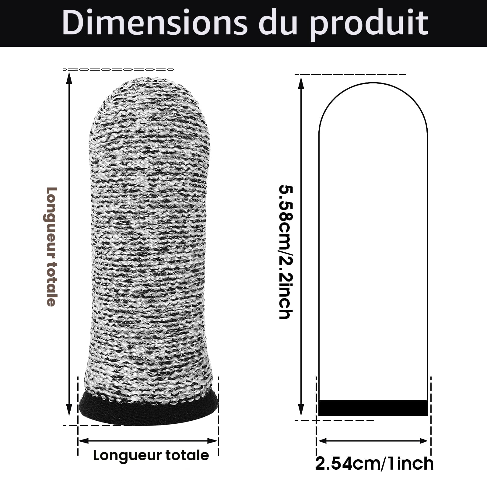 12 Pcs Doigtiers Antidérapants Travail Couverture De Ménage Petit 12 Pcs Doigtiers Antidérapants Travail Couverture De Ménage Petit