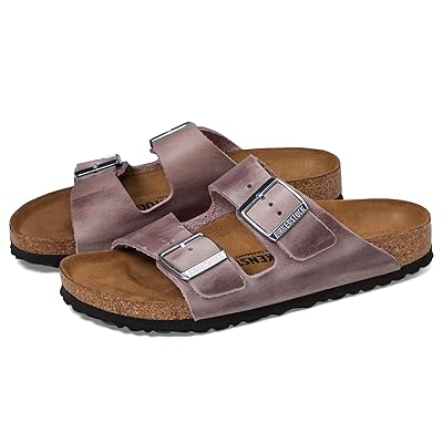 Birkenstock Arizona Oiled Leather (Unisex) Sandals Lavender
