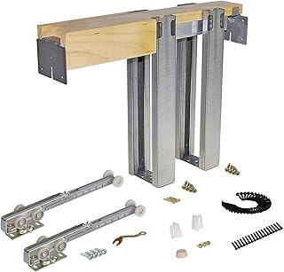 Johnson Hardware 1500 Soft Close Series Commercial Grade Pocket Door Fra...