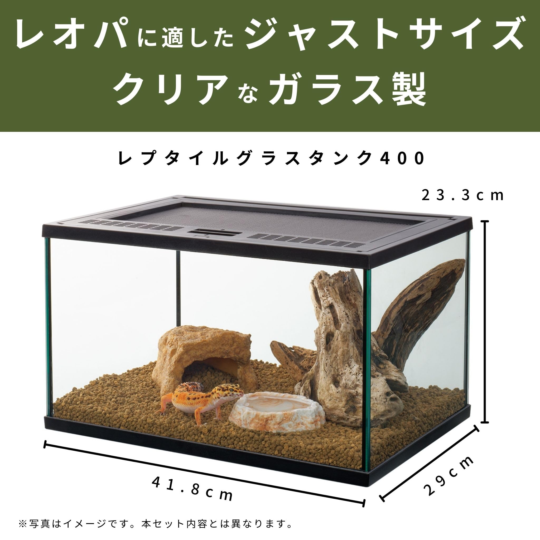 Amazon | スドー レオパ 飼育 セット キット 爬虫類 ヤモリ