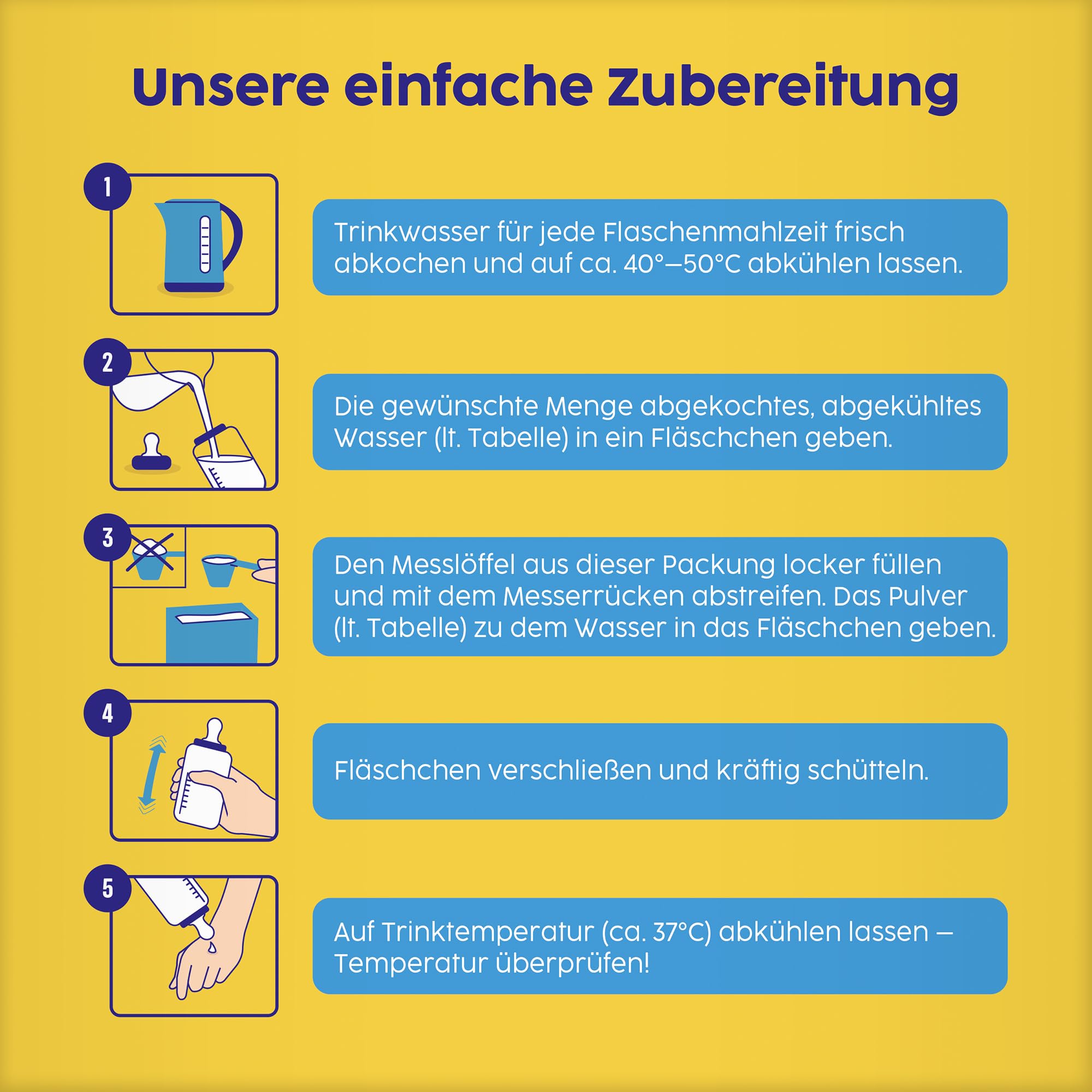 Bebivita 3 Folgemilch (4 x 500g), ab dem 10. Monat, mit Vitamin C und D, Omega-3 (DHA,ALA), altersgerecht sättigend