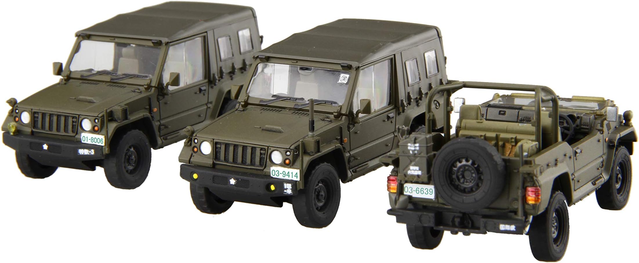 1/72 Military Series No.12 JGSDF 1/2t Truck (For Military Unit) Plastic Model