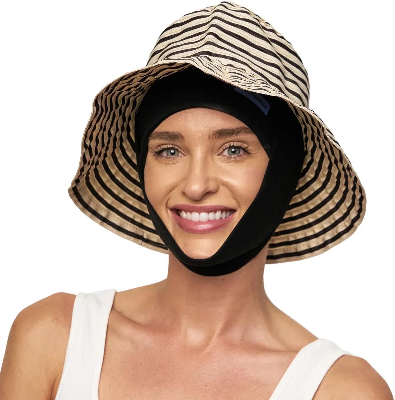 Post-Facelift Compression Garment Designed by a Surgeon for Optimal Comfort and Convenience