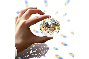 Clear Prism Window Sticker Crystal Ball Window Prisms Suncatcher (60mm /2.4inch)