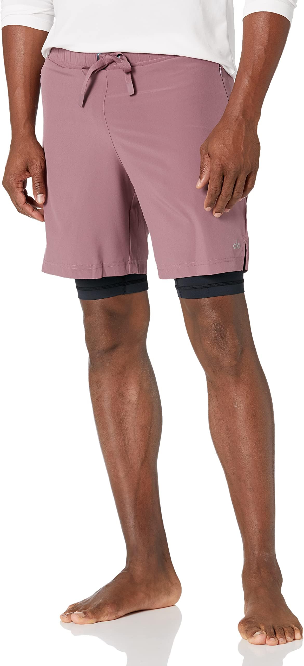 Alo Yoga mens Alo Yoga 7" Unity 2 in 1 Short Casual Shorts (pack of 1)