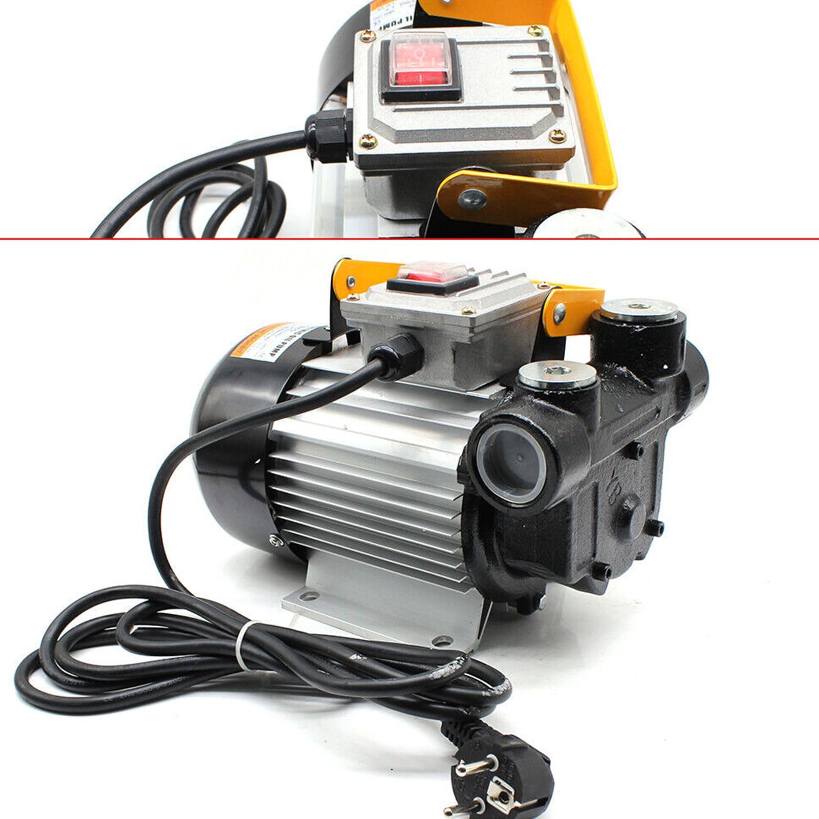 Bomba de aceite diésel y calefactor de 220 V/550 W: bomba de extracción de aceite autocebante para 20 – 60 L/min