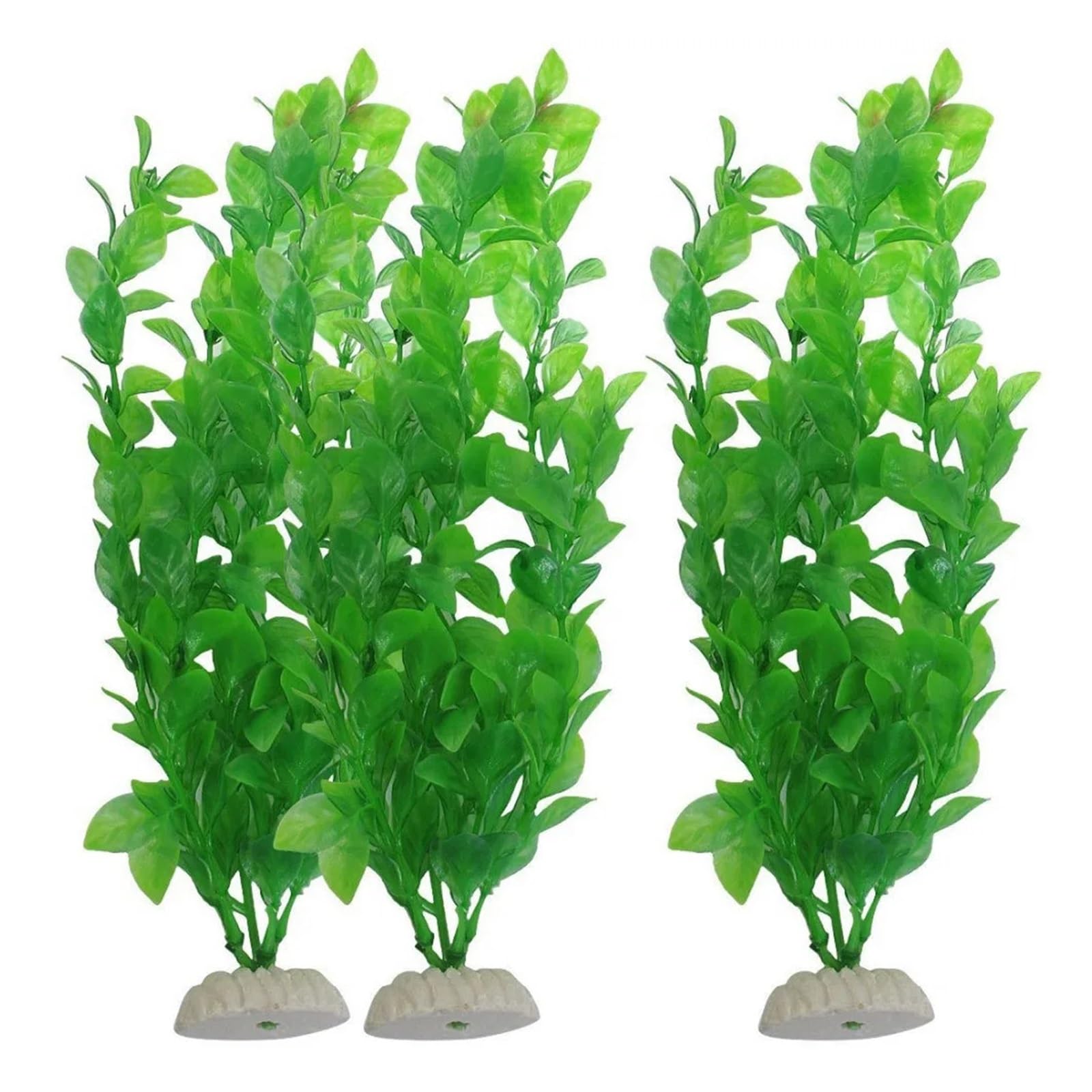 GHHZML Artificial Aquarium Plants 3pcs Artificial Underwater Plants Aquarium Fish Tank Decoration Green Purple Water Grass For Home