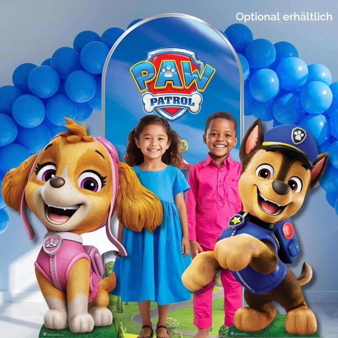 Star Cutouts SC4605 Paw Patrol Chase Police Puppy Pappaufsteller Höhe 133 cm – ideal für Paw Patrol Thema, Partys, Geburtstage & Fans, Raumdekorationen und Veranstaltungen