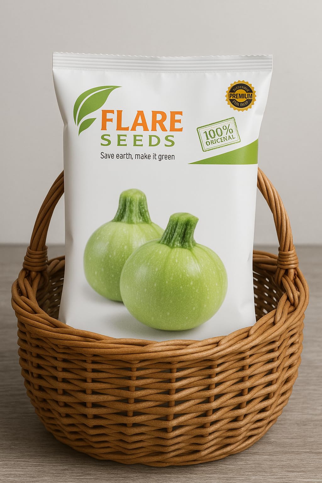 FLARE SEEDS Chappan Kaddu Seeds For Your Home & kitchen Garden (Pack Of 50 Seeds)-image-6