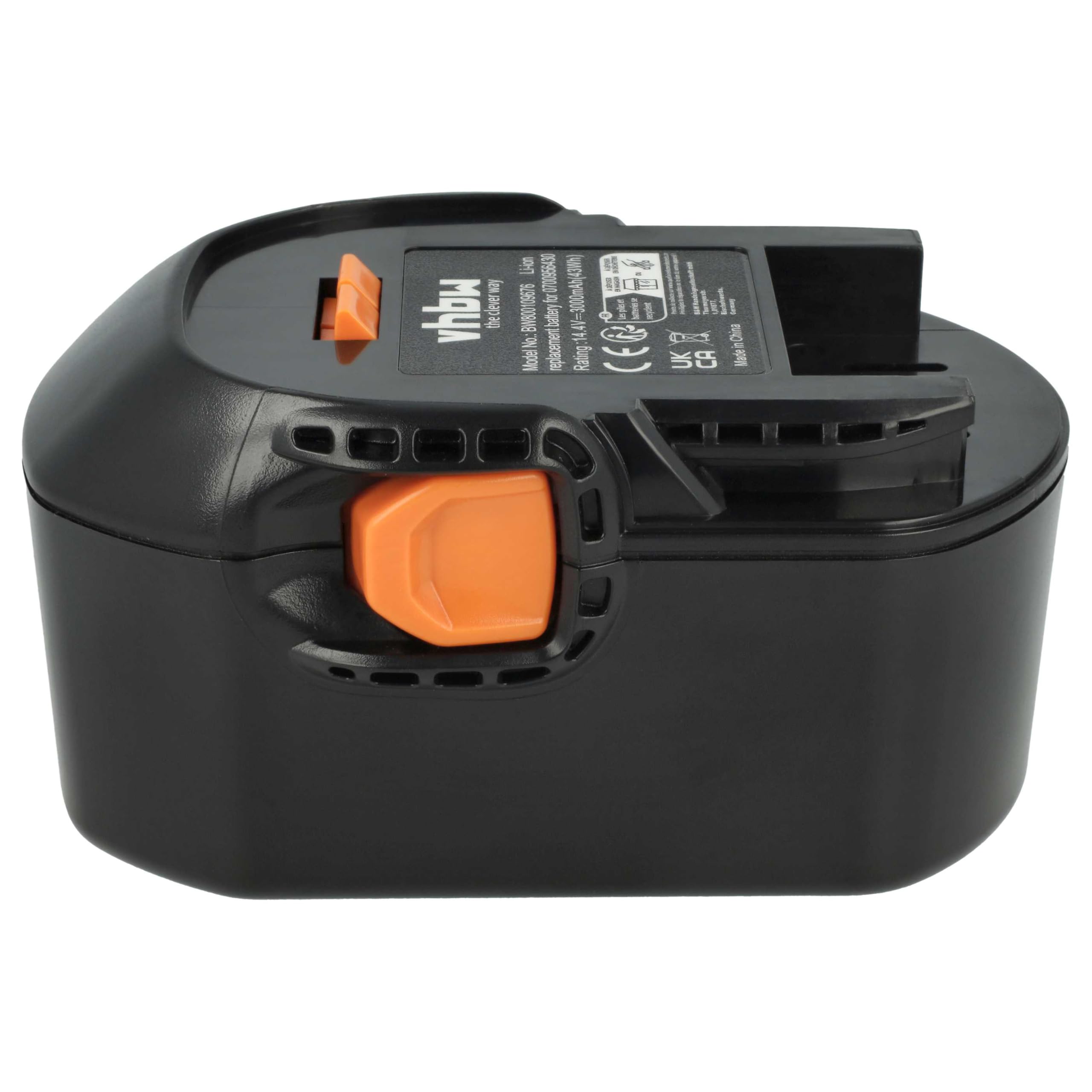 vhbw 2 x wymienny akumulator do 0700956430, 4932 352111, 4002395367641, 4935413106, 4932352657 do elektronarzędzia (3000 mAh, Li-ION, 14,4 V)