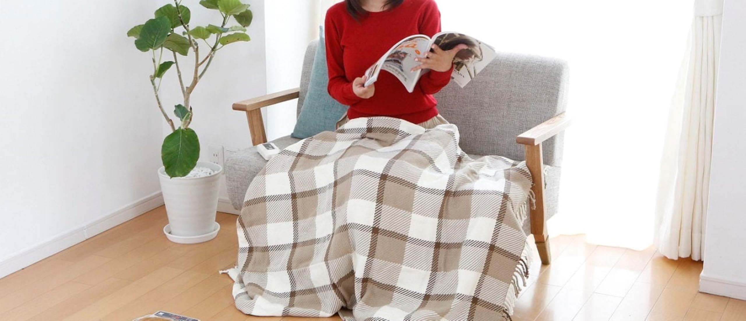 Amazon.co.jp: ゼンケン 遠赤外線 電気ひざかけ ZR-50LT : Home & Kitchen