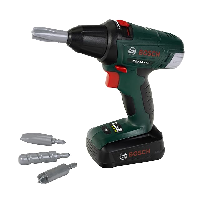 Theo Klein 8567 Bosch Cordless Screwdriver I Battery-Powered Screwdriver with Rotating and Interchangeable…