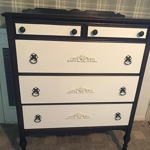 Vista 49 de Long Wood Appliques - DIY Wooden Carved Onlays for Bed, Door, Cabinet & Wardrobe Decoration (4PC, 20x5cm/7.8"x1.9")