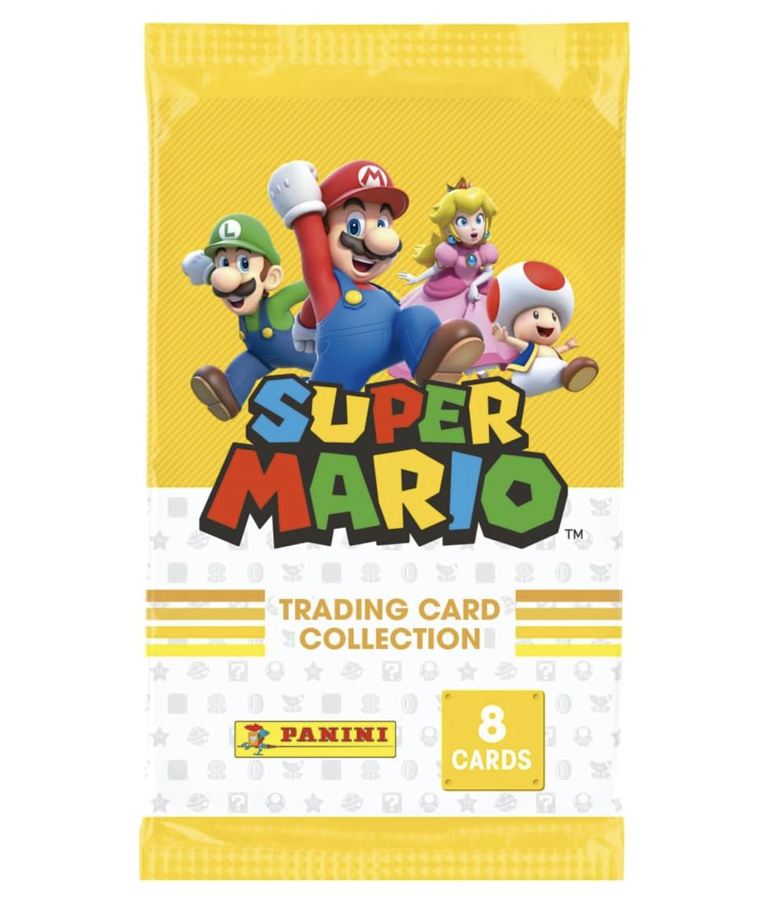 Panini - Pochette de 8 Sticker Super Mario Sammelkarten Sammlung (Boite de 18)