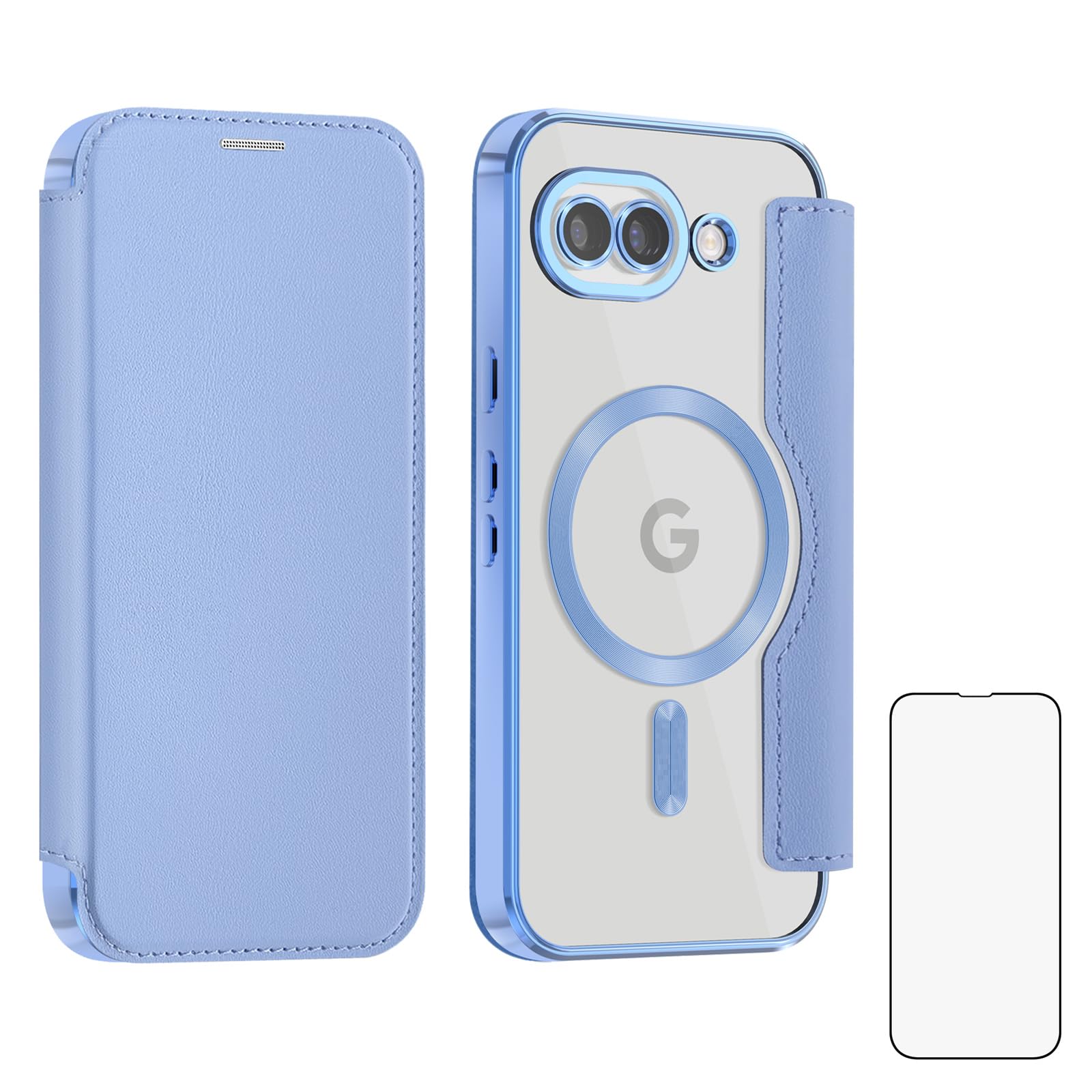 Amazon.co.jp: 【REHOOF】google pixel10a 用 ケース 手帳型 magsafe