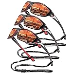 FAGUMA Sports Polarized Sunglasses For Men Cycling Driving Fishing UV400 Protection