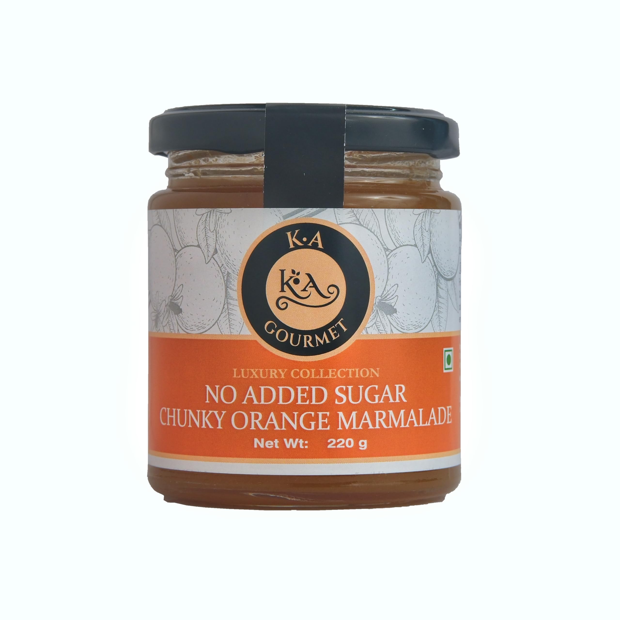 KA Gourmet No Added Sugar Chunky Orange Marmalade - 240gm| Loved by Karen Anand, Gluten Free, Vegan | No Artificial Colour or Flavour - 220gm-image-14