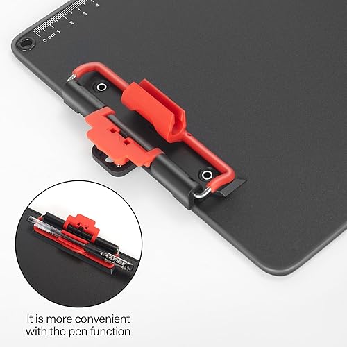 Miniatura 3 de Portapapeles de metal ZORVIDSON de 12.5 x 9 pulgadas, color plateado, tamaño A4, portapapeles de metal, duraderos, para aulas, restaurantes,