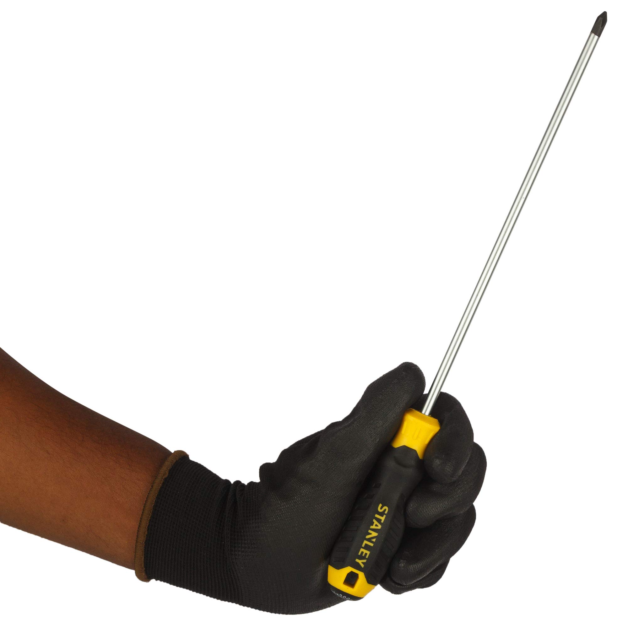 STANLEY STMT60807-8 Cushion Grip Screwdriver Phillips®-PH1x200mm (Yellow and Black) 4