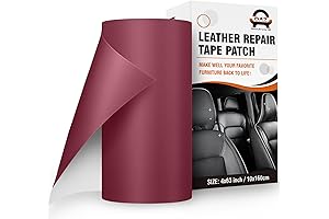 Self Adhesive Burgundy Leather Repair Tape for Furniture