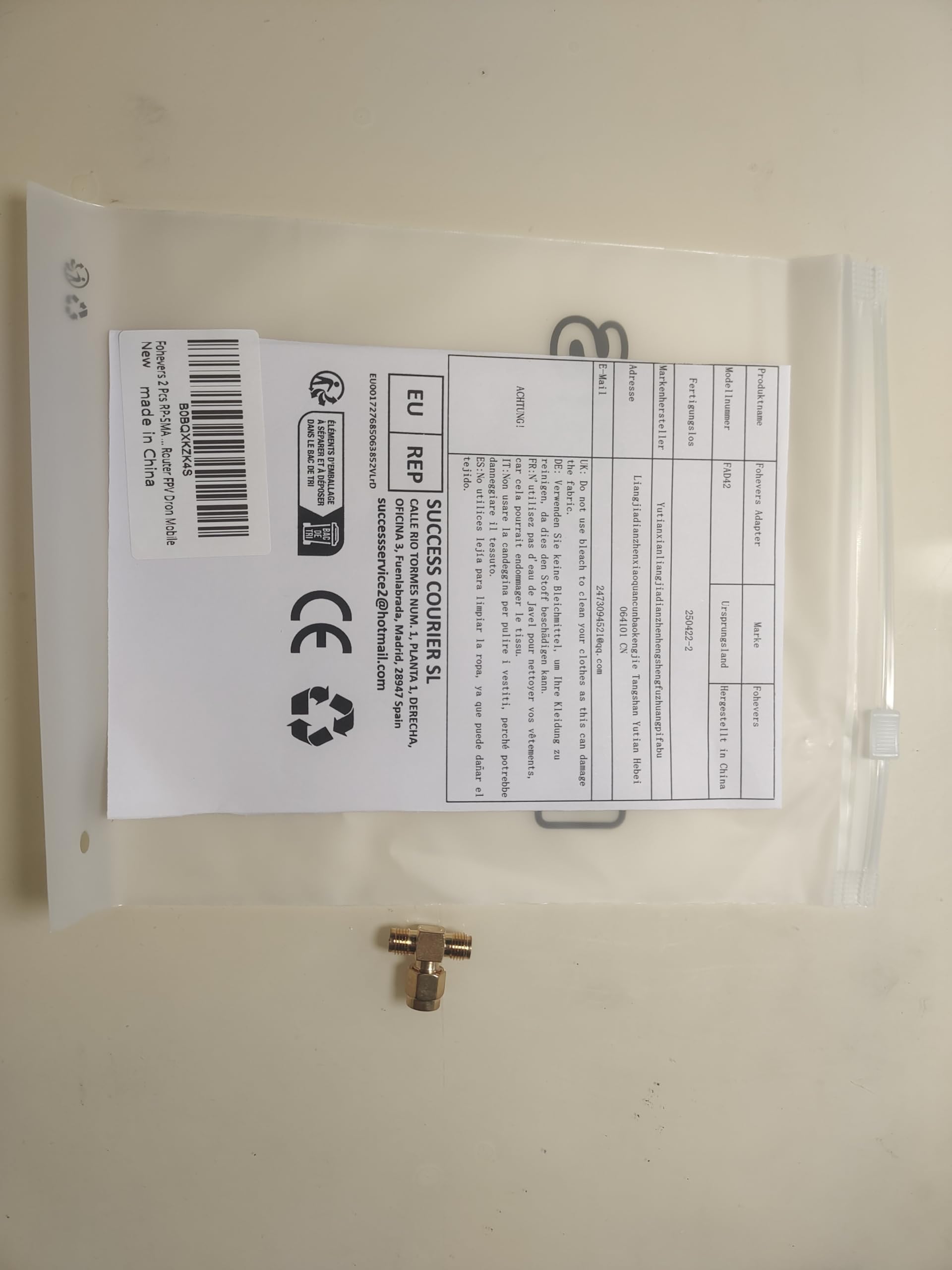 2 szt. RP-SMA męski na RP-SMA żeński na RP-SMA żeński adapter RP SMA złącze koncentryczne RF do anteny radia WiFi router FPV Dron Mobile