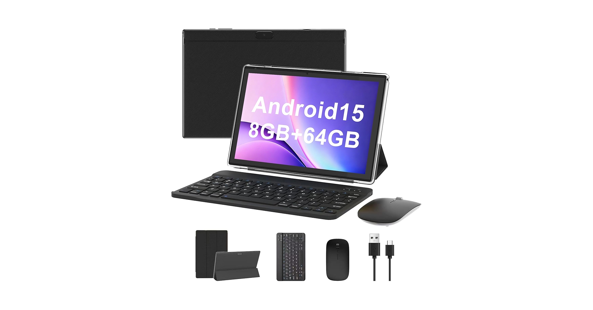 Amazon.com : Android 15 Tablet, 10 Inch 8GB RAM+64GB ROM+1TB