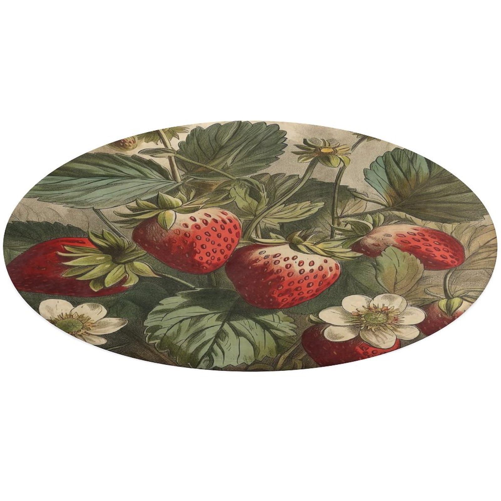 Alfombra de baño para dormitorio con motivos frutales para dar calidez a tu suelo