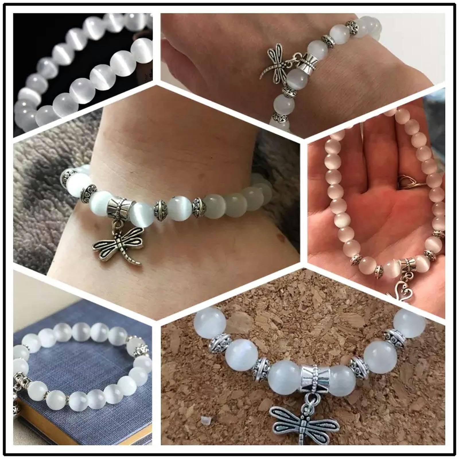 Ravishing Impressions Braccialetto in argento Sterling 925 con pietra preziosa di lapislazzuli e gioielli attraenti, regalo per lei, Gemma, lapislazzuli