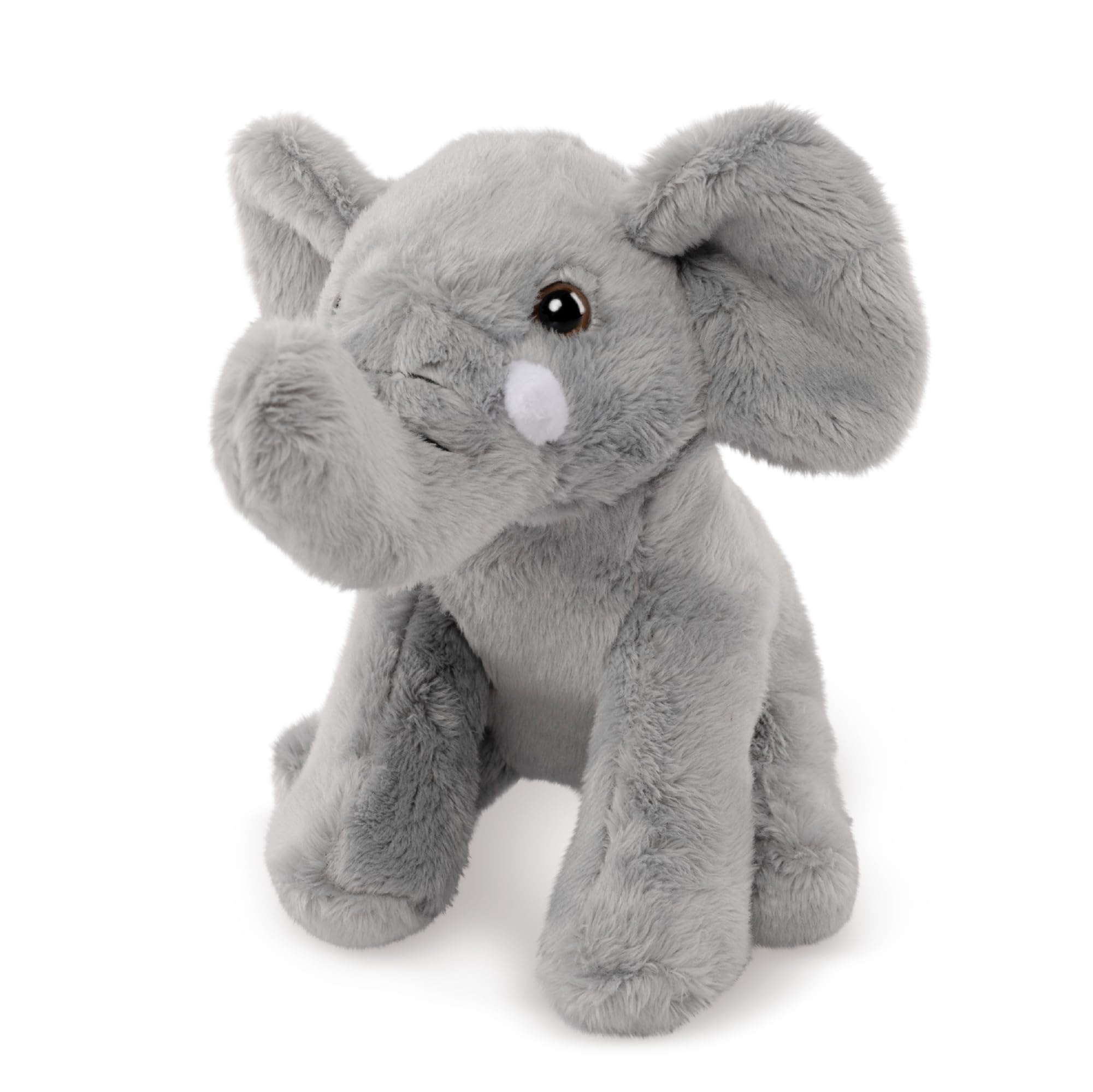 Living Nature SMOLS Elephant Plush Toy | Soft Toy Gift For Kids | Naturli Eco-Friendly Plush, Grey