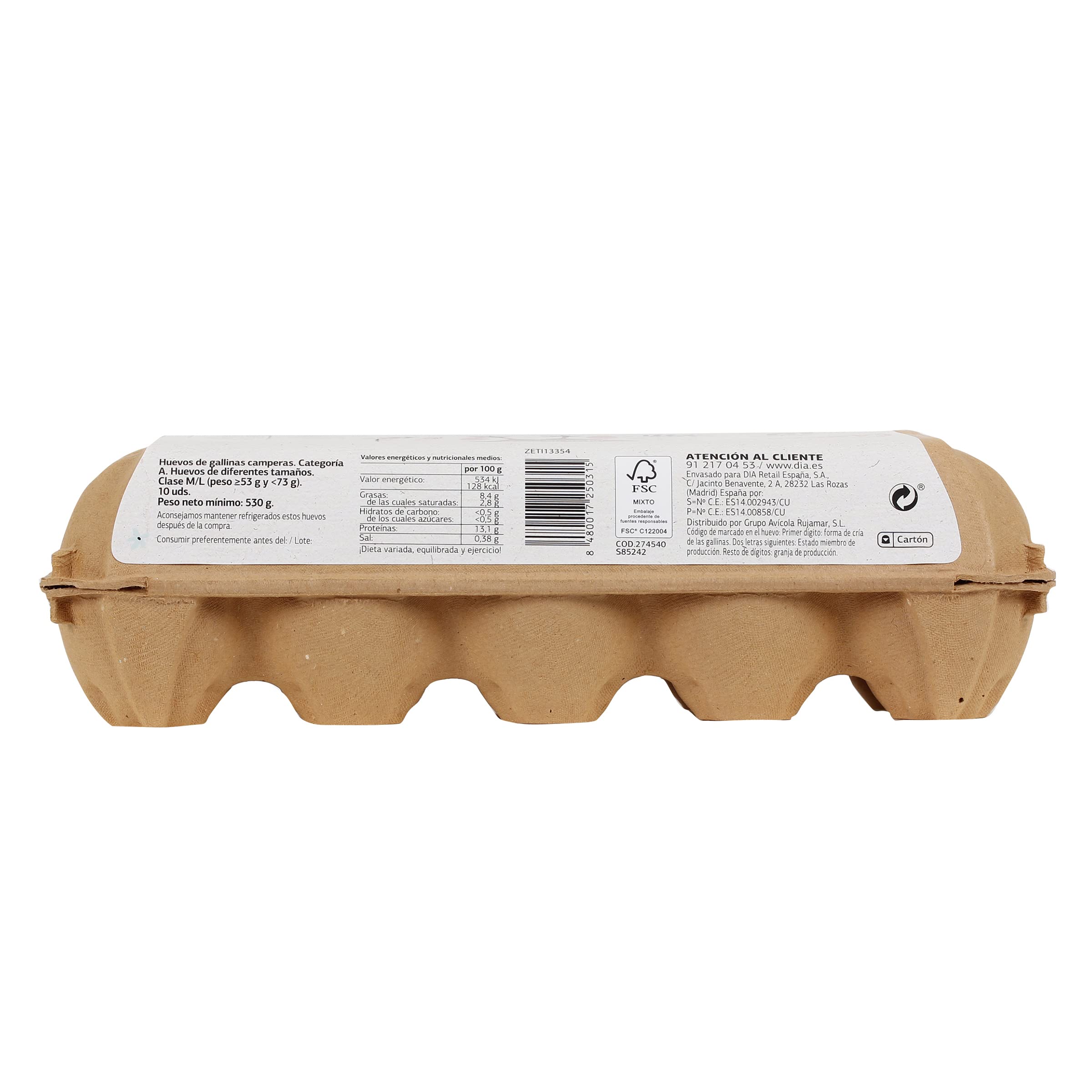 LA RECETA Huevos Camperos, 530g