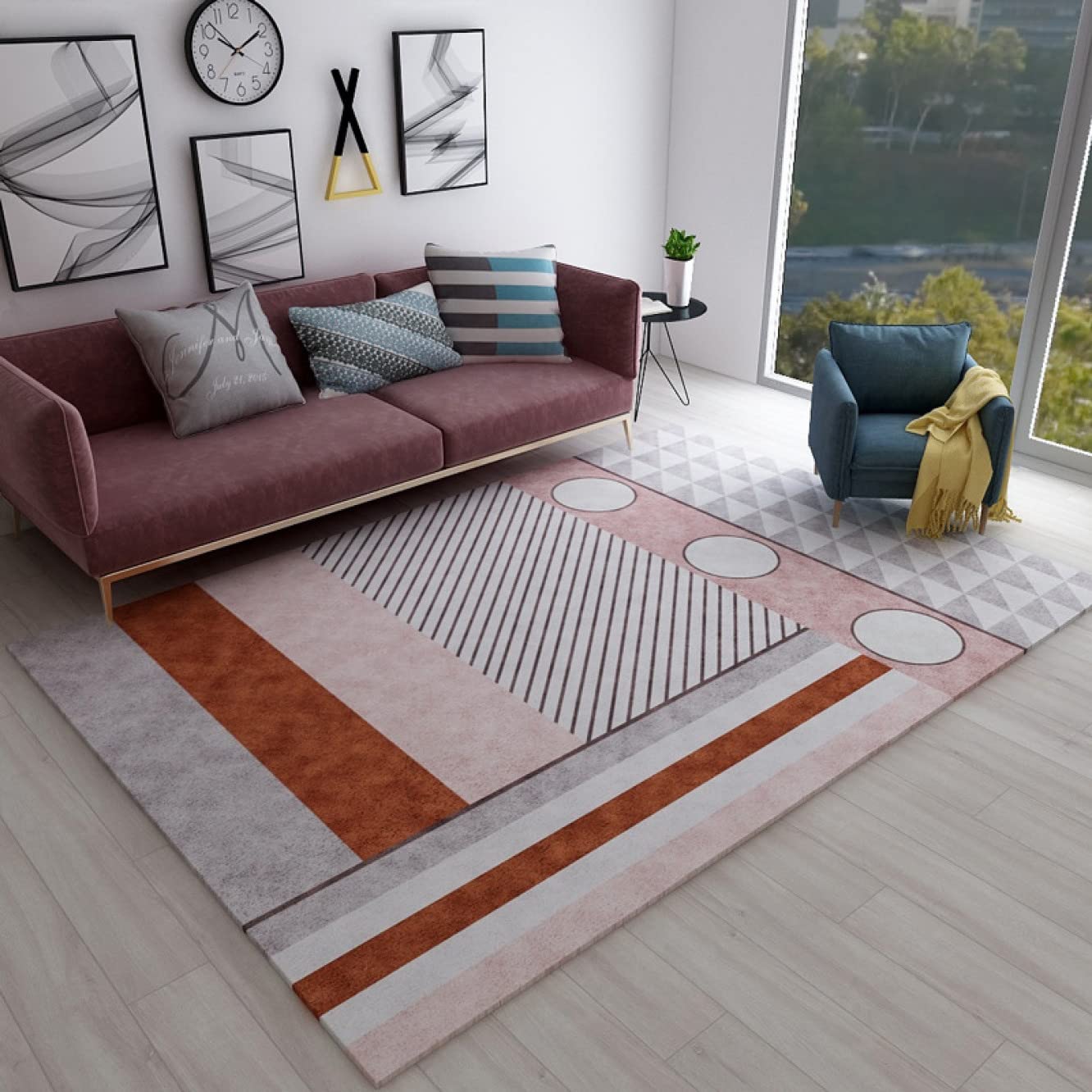 Amazon｜カーペット 床暖対応 低反発 200*300CM ラグマット 洗える