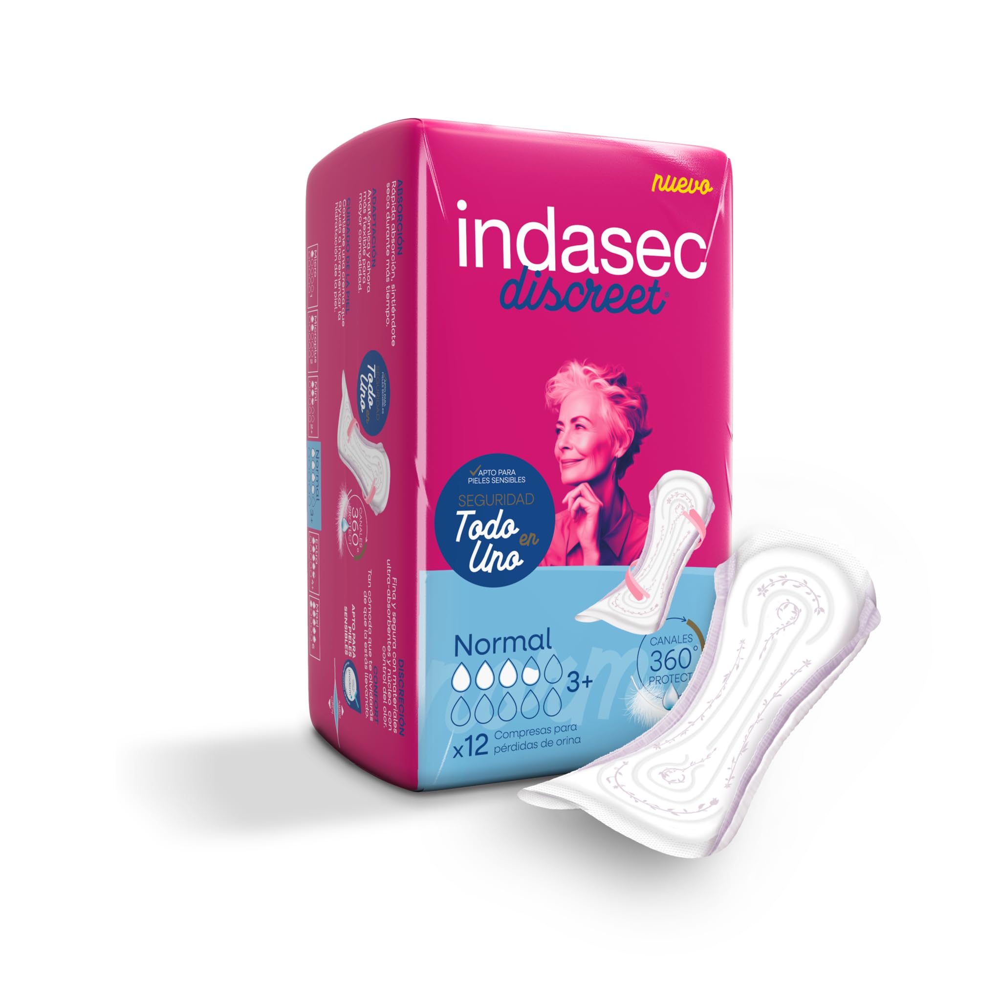 Indasec Discreet Mini, 20 unidades (El embalaje puede variar) — view 7