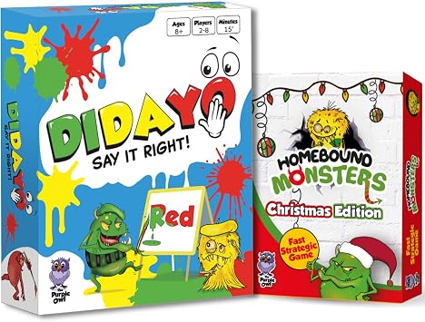 2 Brain Teaser Card Games, Family Night, Kids 8-12 & Adults