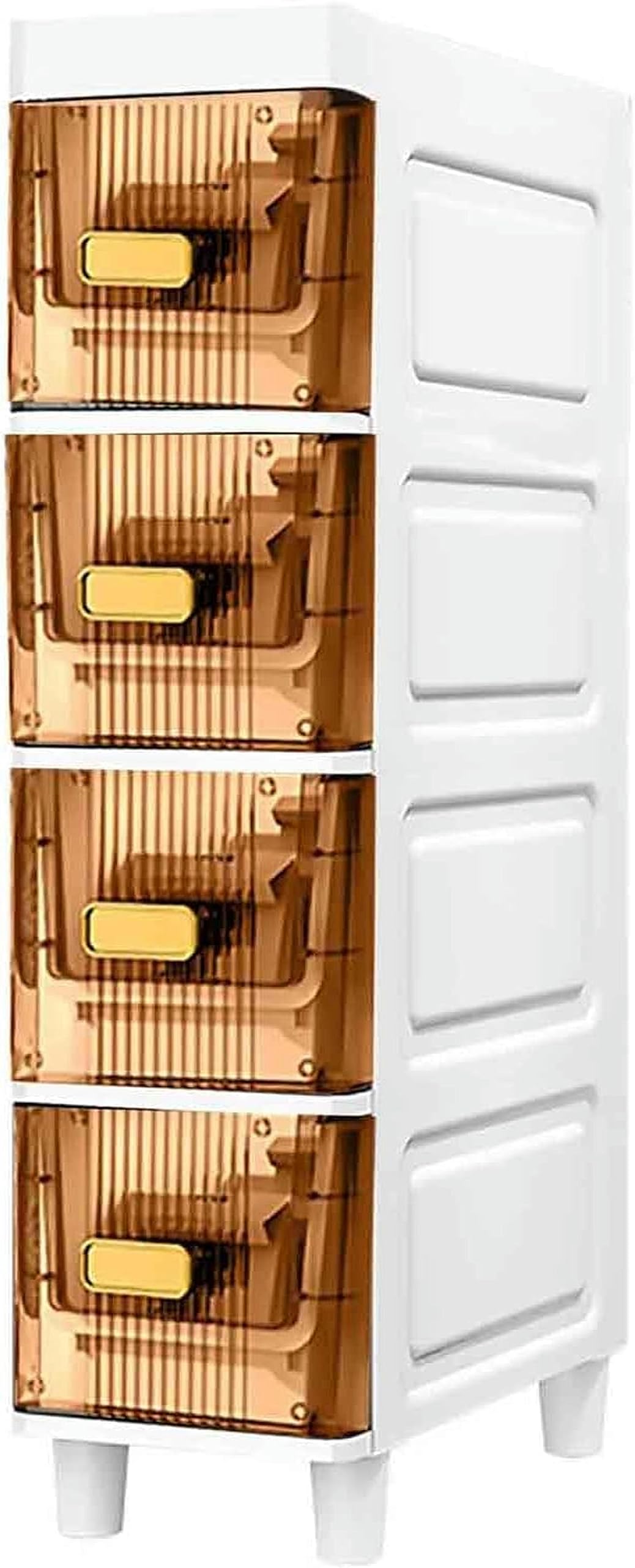 Tour de commode verticale à roulettes pour rangement buanderie et cuisine